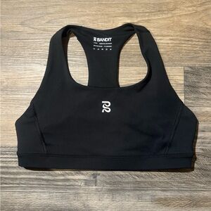 Bandit Running Women's Stamina Scoop Neck Sports Bra, Size Large